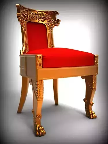 Golden chair