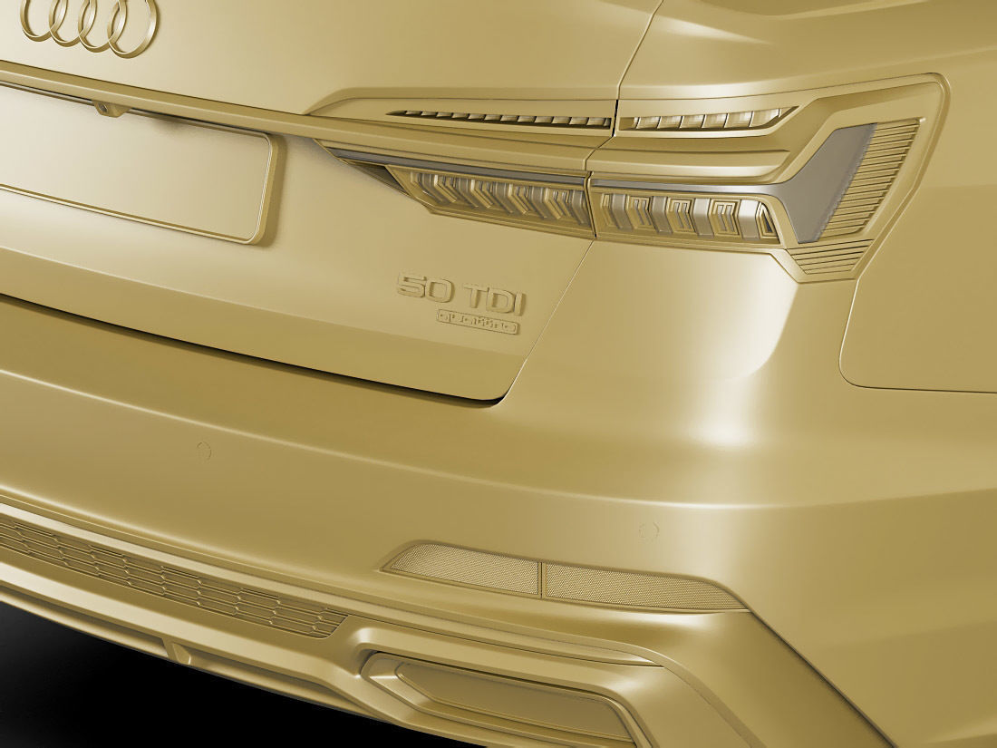 Audi A6 2019 s-line 3D model_18
