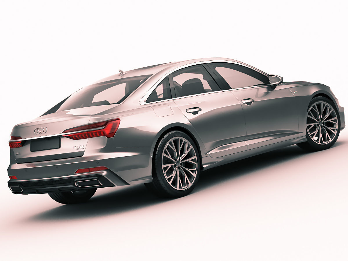 Audi A6 2019 s-line 3D model_8
