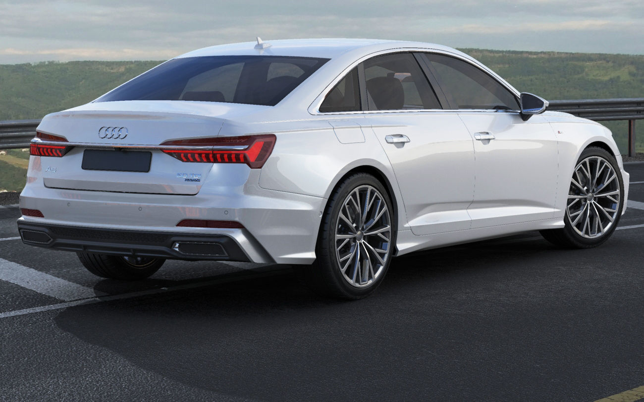 Audi A6 2019 s-line 3D model_14