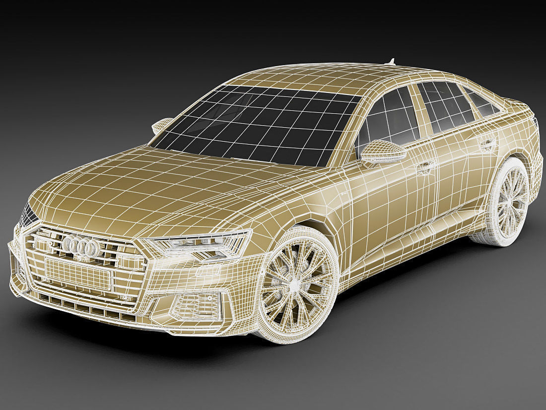 Audi A6 2019 s-line 3D model_20
