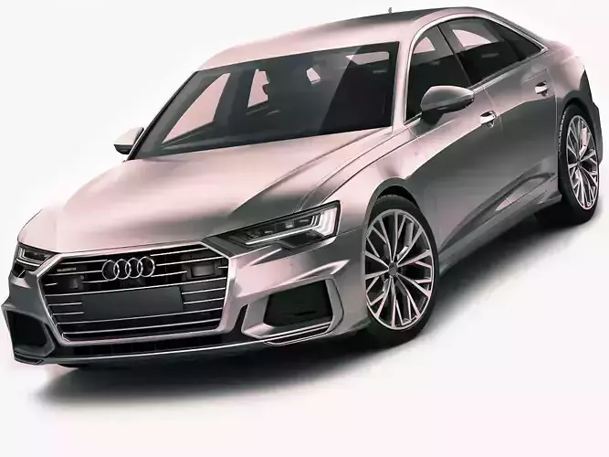 Audi A6 2019 s-line 3D model