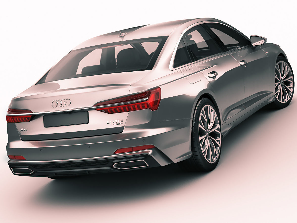 Audi A6 2019 s-line 3D model_1