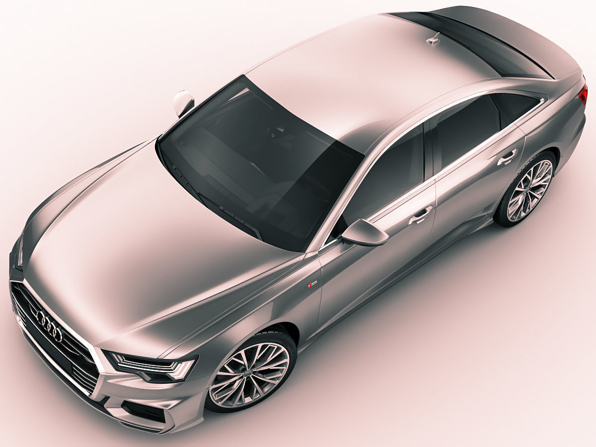 Audi A6 2019 s-line 3D model_5