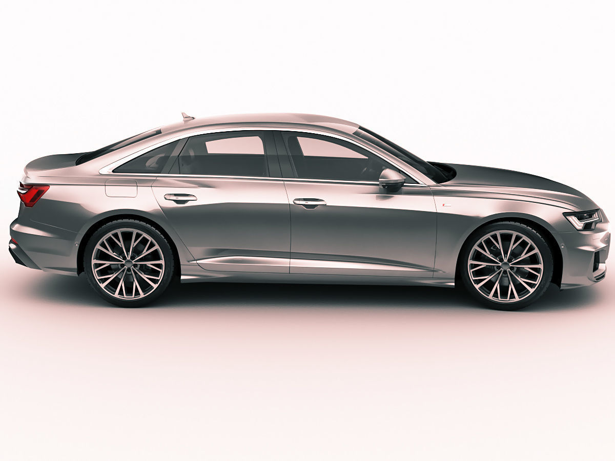 Audi A6 2019 s-line 3D model_2