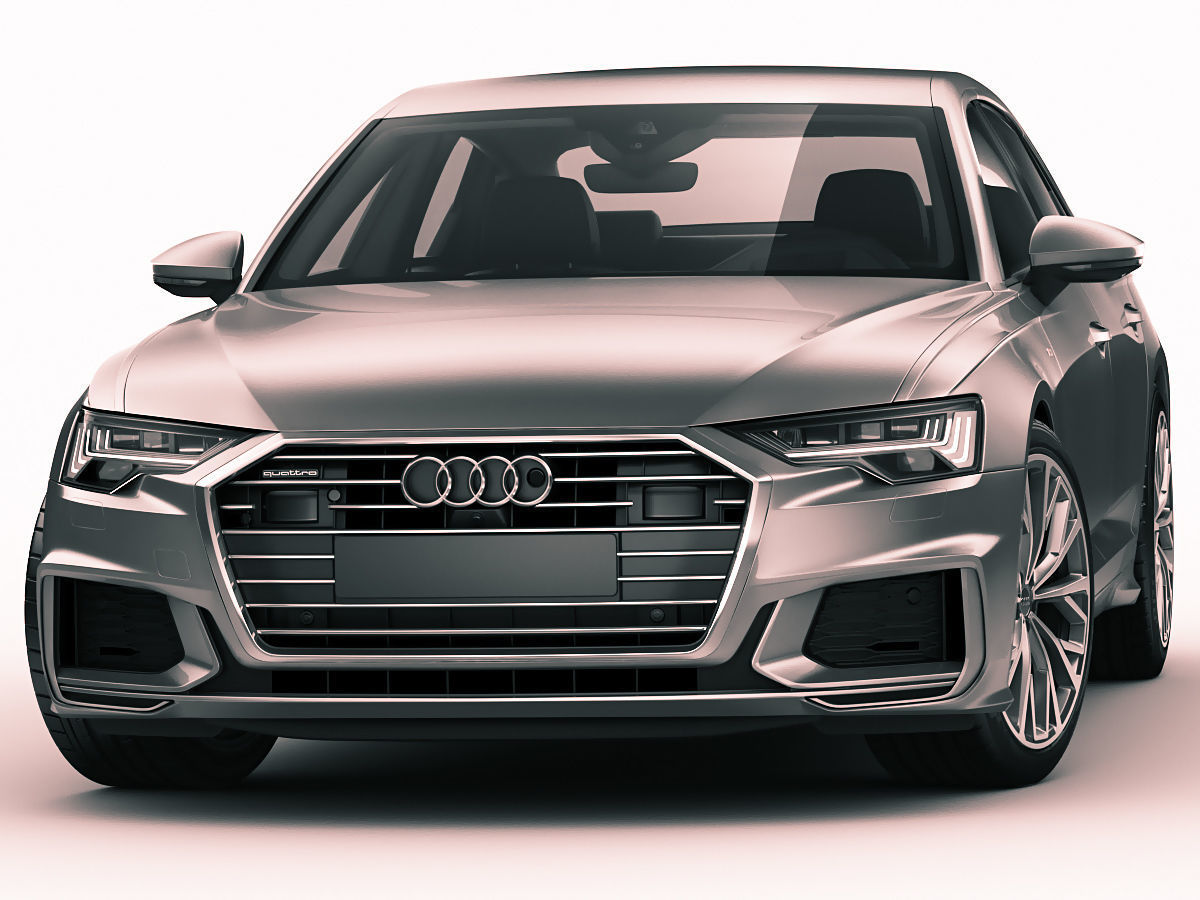 Audi A6 2019 s-line 3D model_10