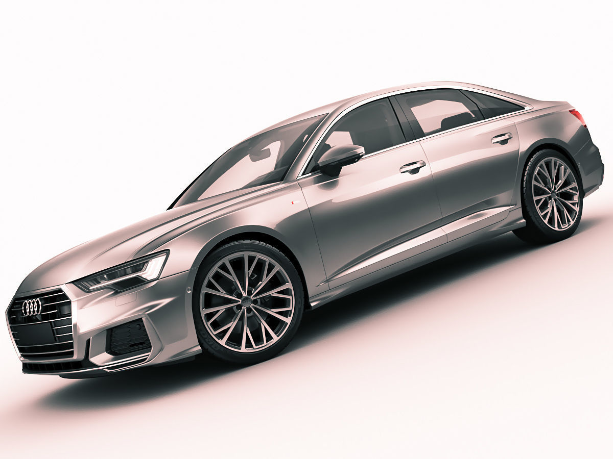 Audi A6 2019 s-line 3D model_7