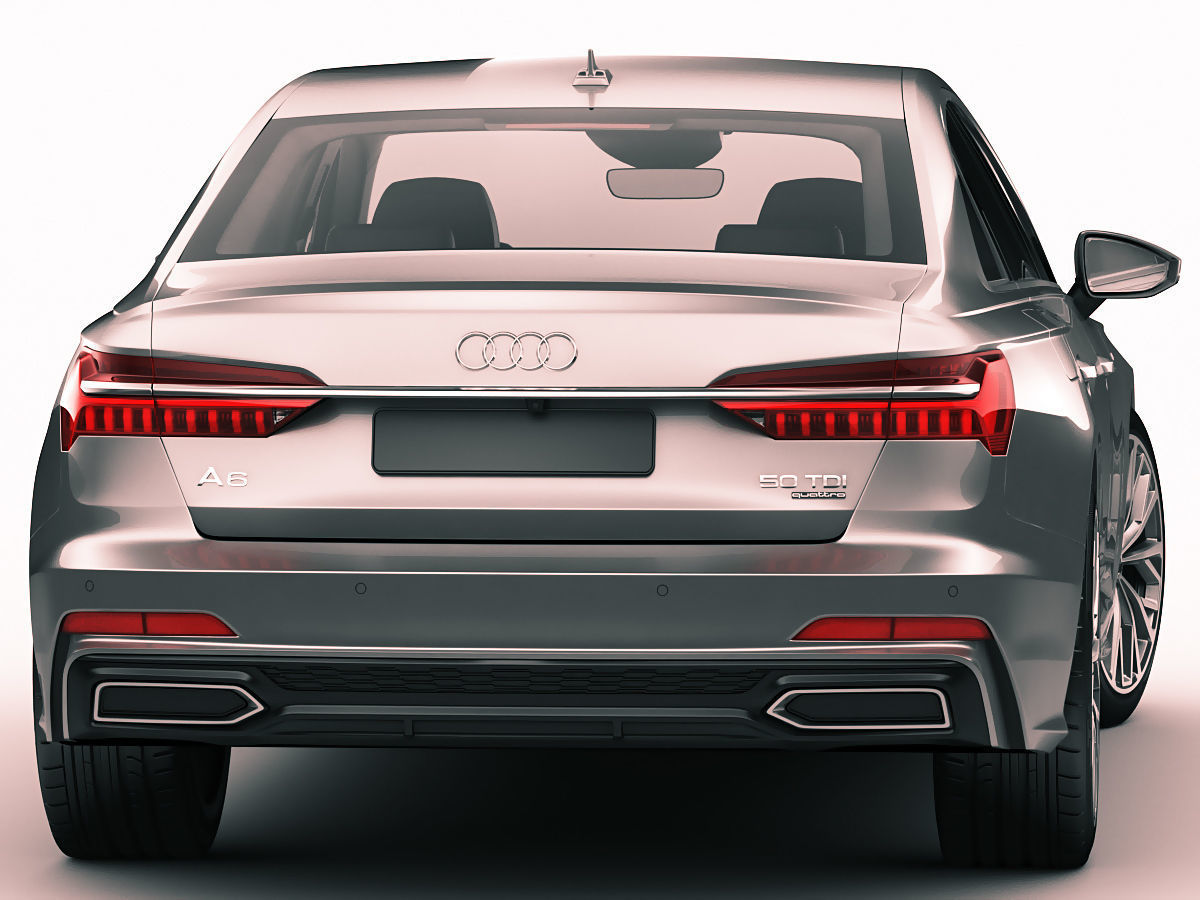 Audi A6 2019 s-line 3D model_11