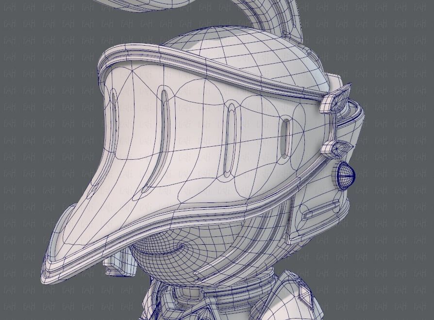  Armor Character 3D model_32