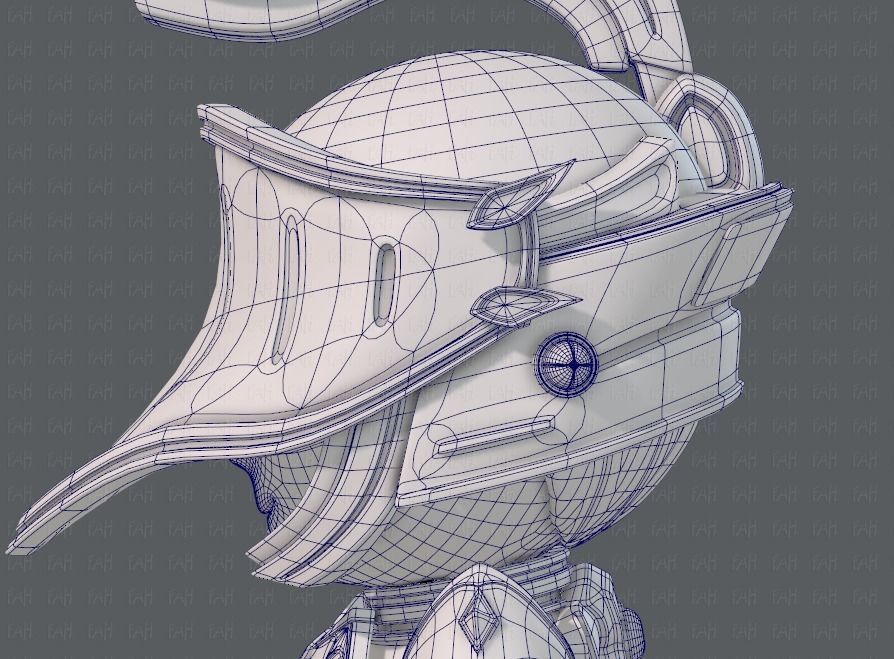  Armor Character 3D model_31