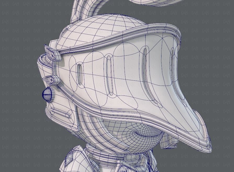  Armor Character 3D model_26