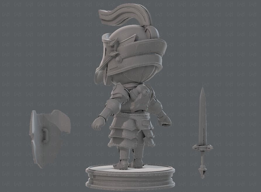  Armor Character 3D model_6