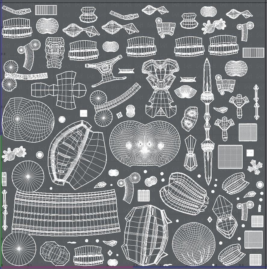  Armor Character 3D model_45