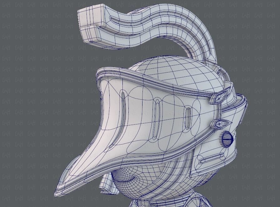  Armor Character 3D model_34