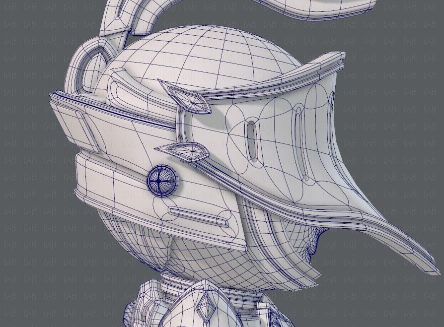  Armor Character 3D model_27