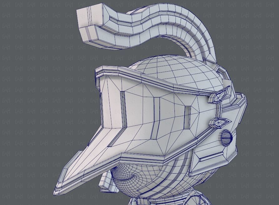  Armor Character 3D model_36