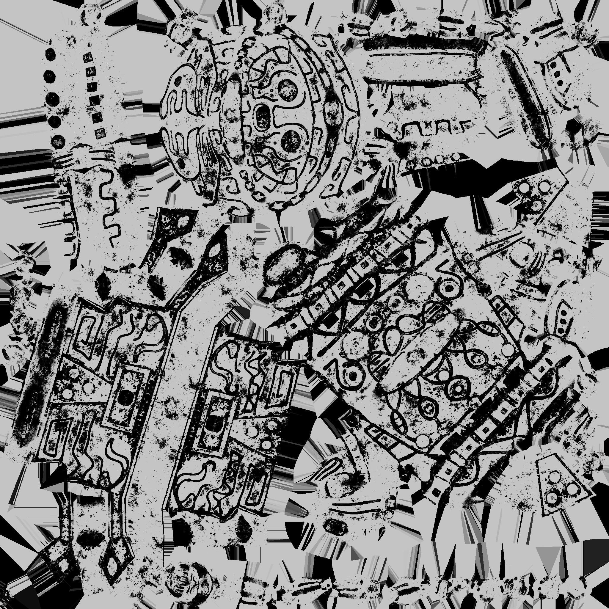 Viracocha Ancient Inca God 3D print model_10