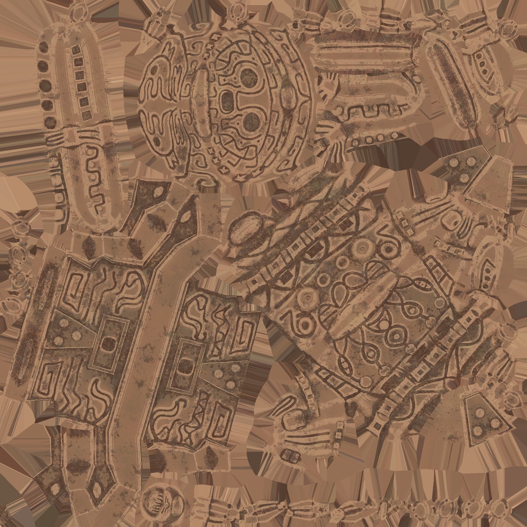 Viracocha Ancient Inca God 3D print model_8