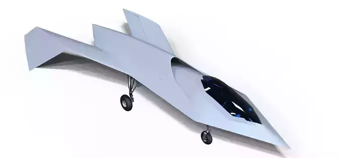 Boeing Bird of Prey Free 3D model