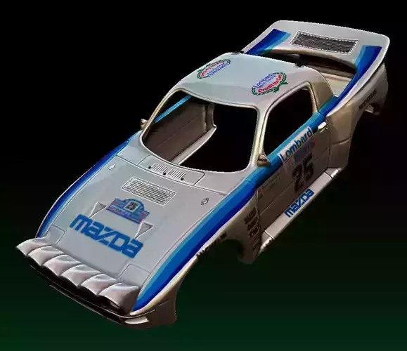 Mazda RX-7 3D print model