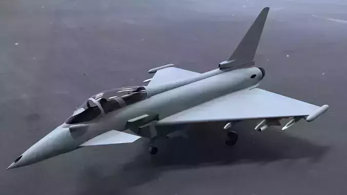 Euro Fighter 2000 Free 3D model
