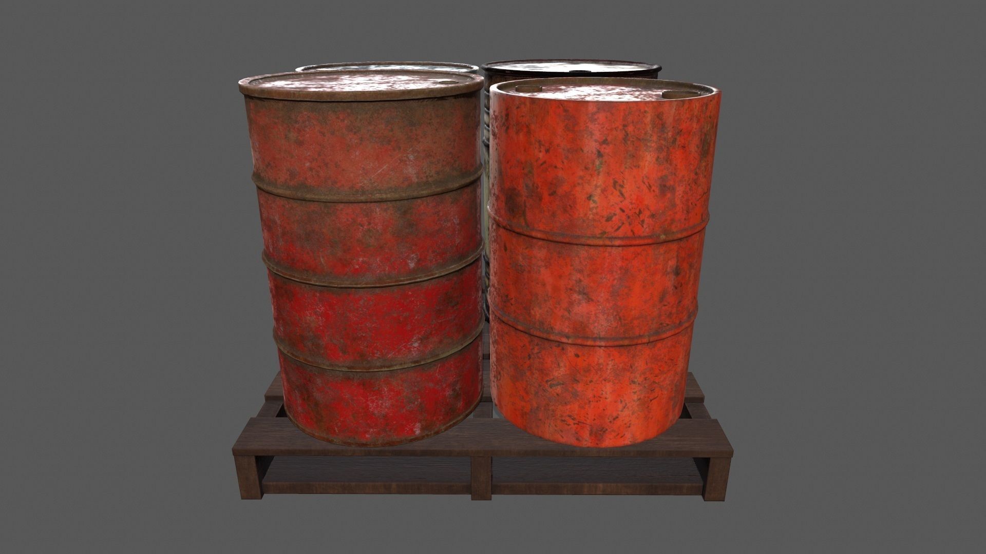 Military Material Low-poly 3D model_12