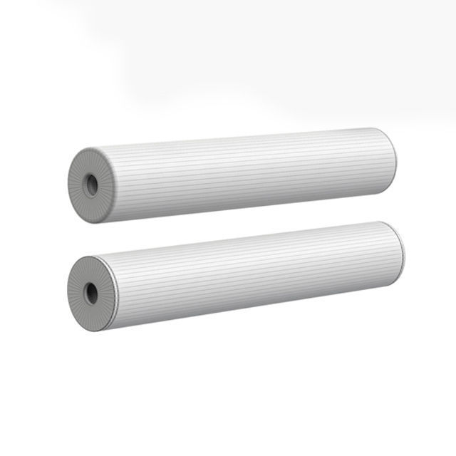 Pistol Glock 17 Gen4 with Flashlight and Silencer 3D model_9