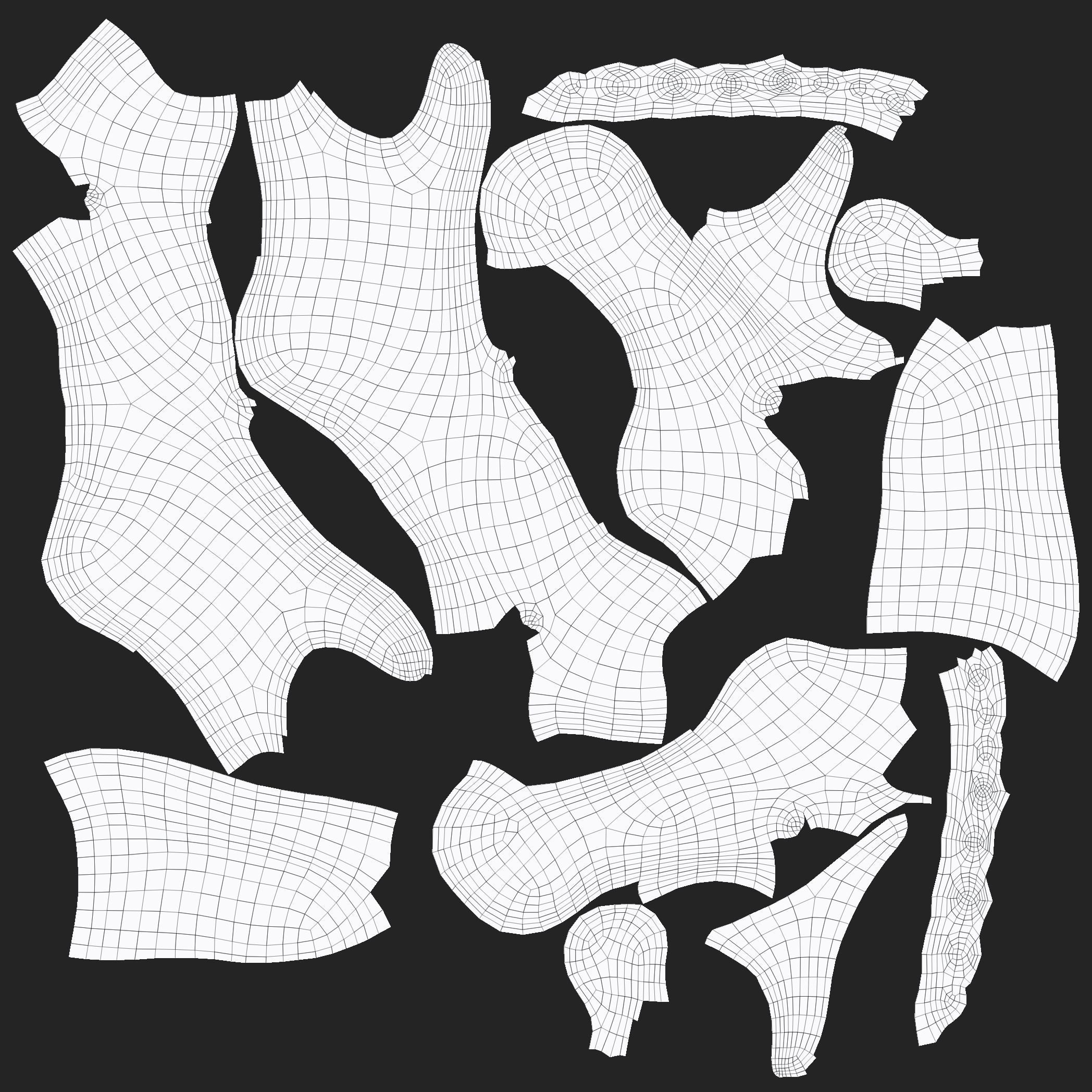 Free Skull Teeth and Jaw 3D Base Mesh Free 3D model_14