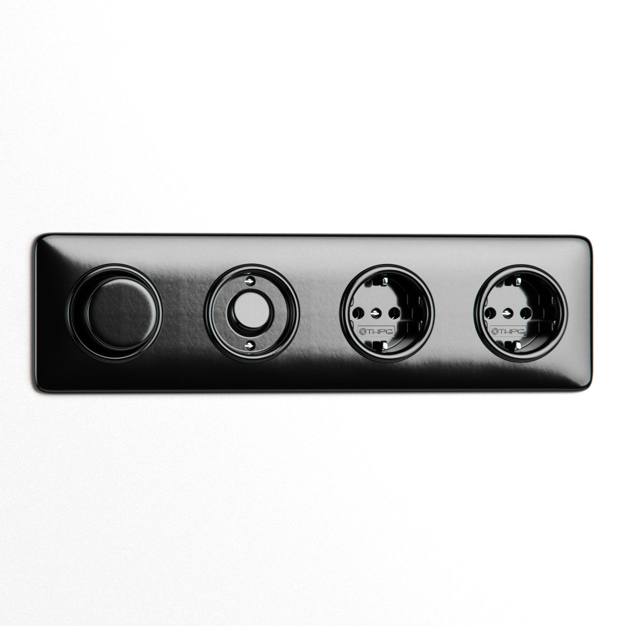 THPG Bakelite Switch System 3D model_20