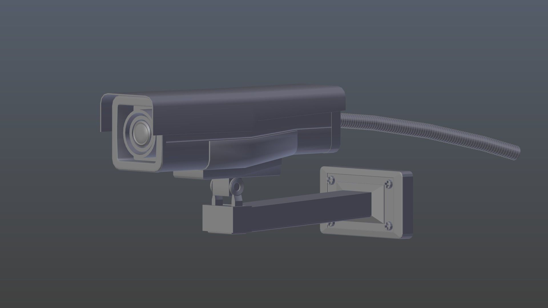 Outdoor camera 3D model_7