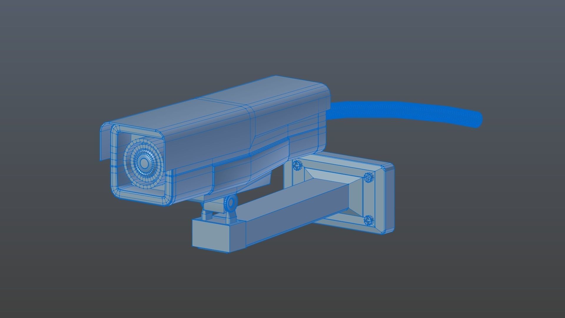 Outdoor camera 3D model_16