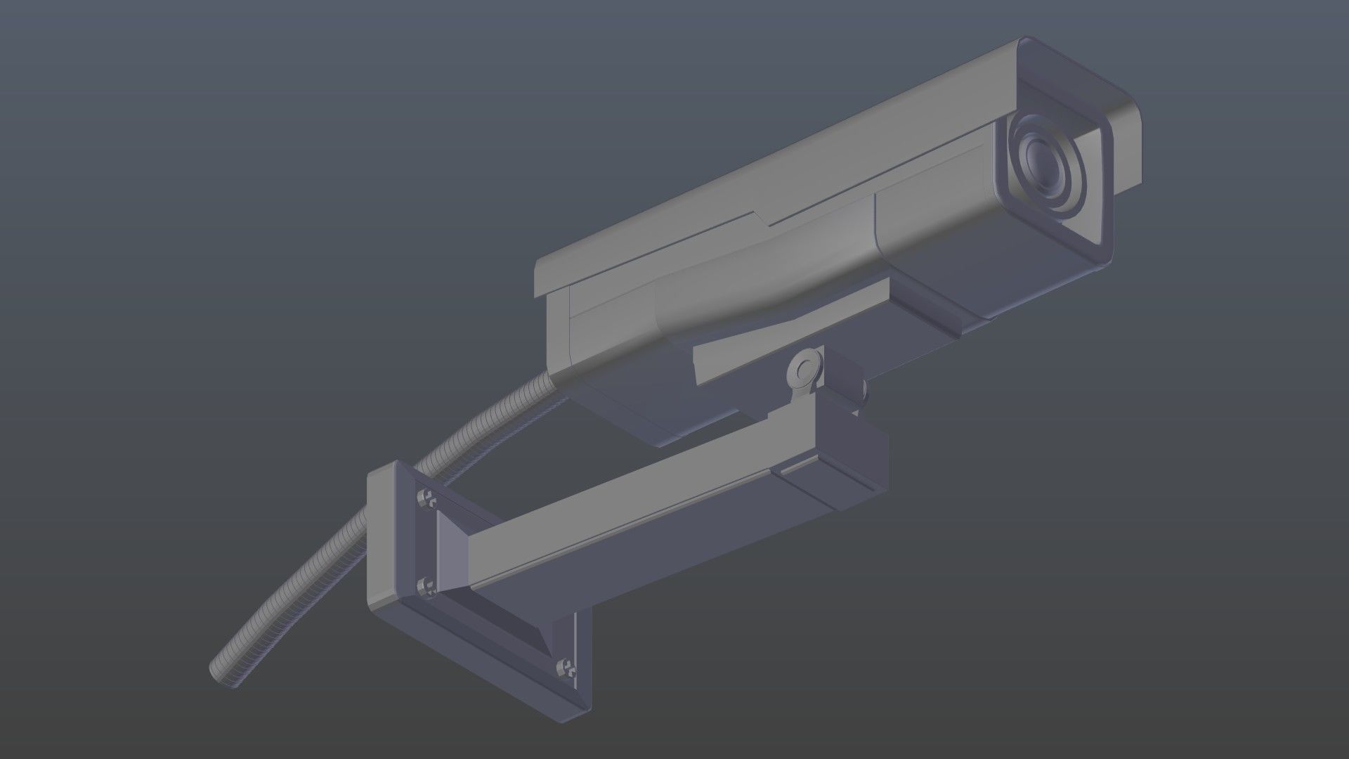 Outdoor camera 3D model_14