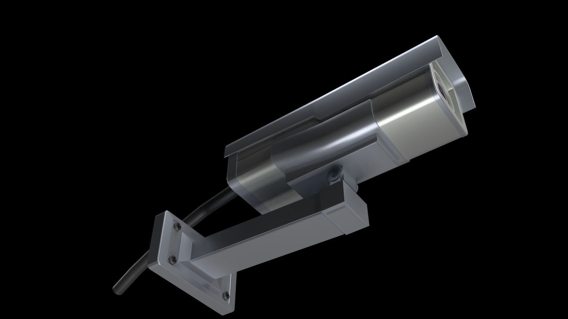 Outdoor camera 3D model_5