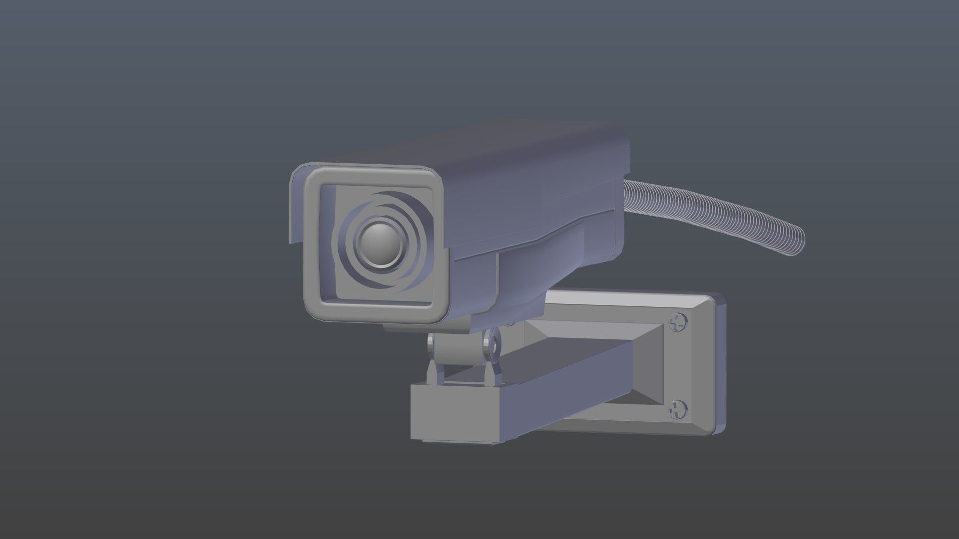 Outdoor camera 3D model_8
