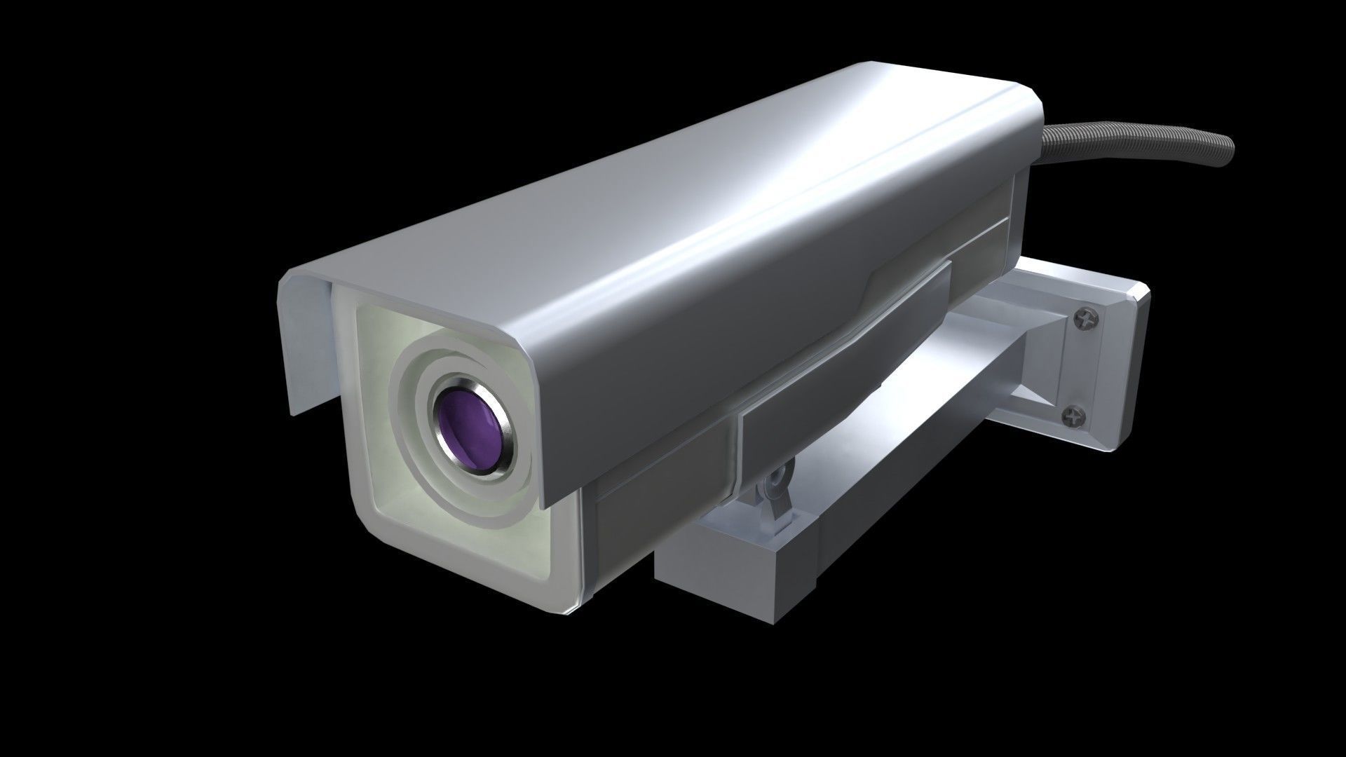 Outdoor camera 3D model_0