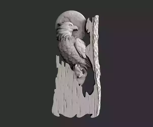 3d STL models for CNC eagle