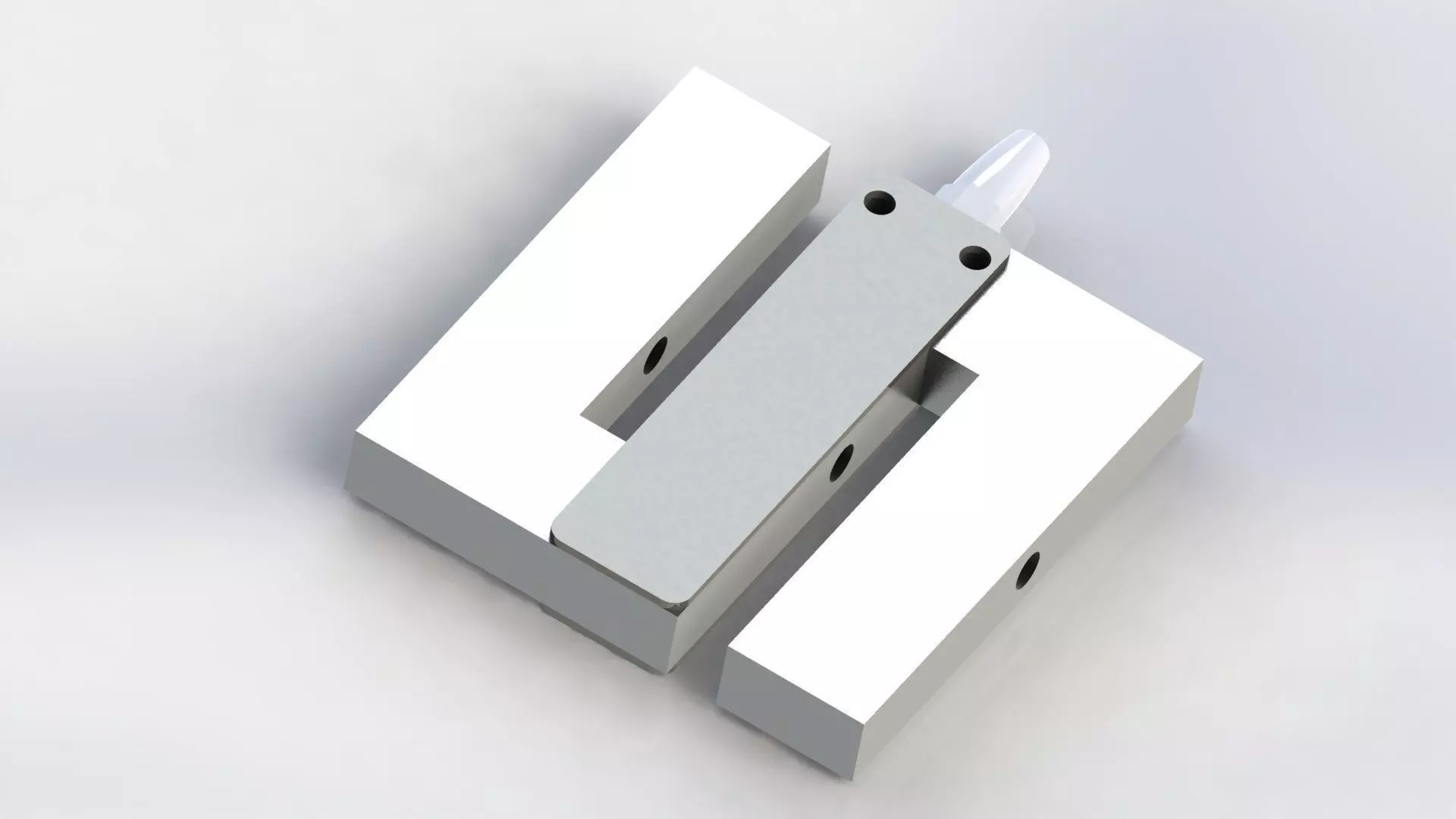 Load Cell MLC302 Free 3D model_0