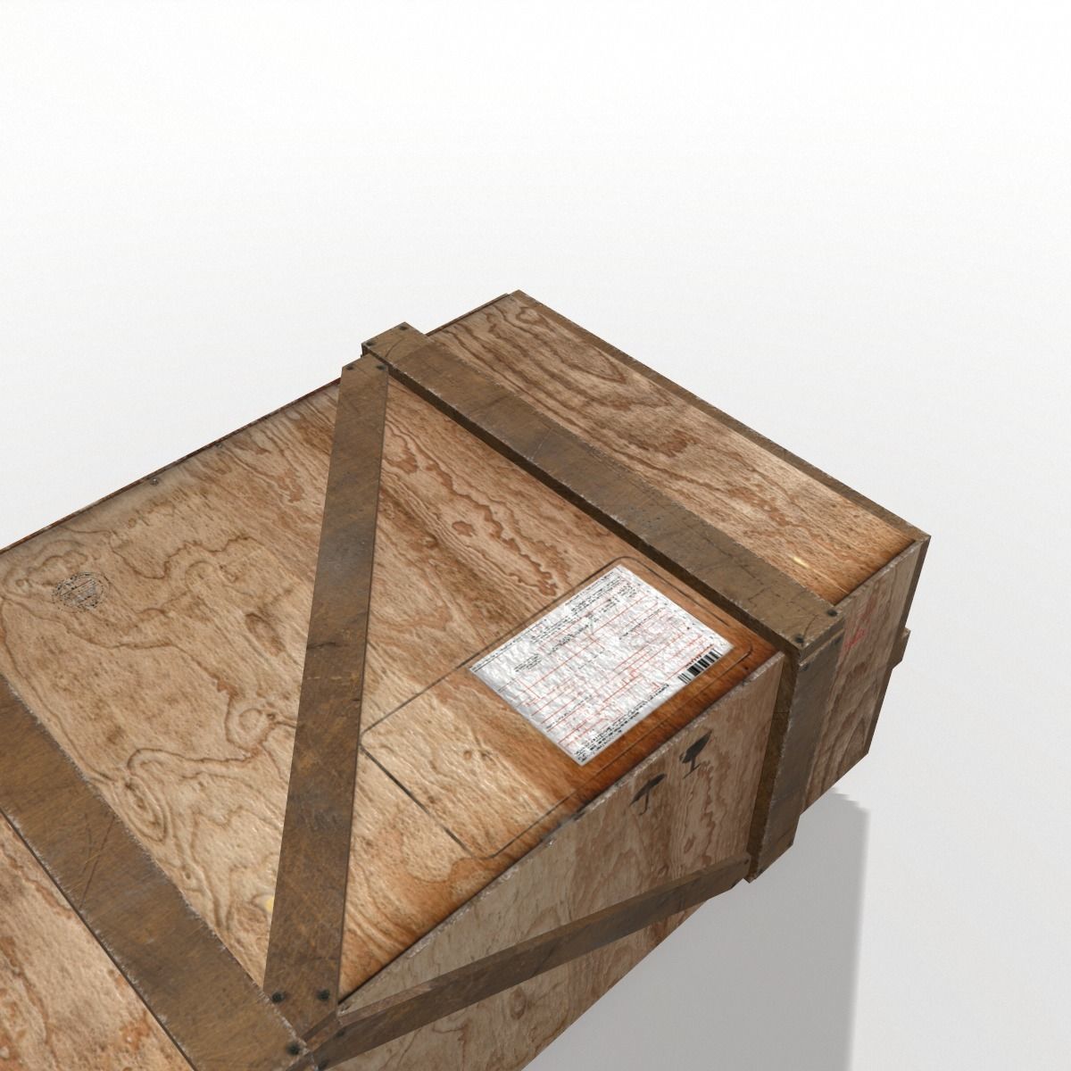 Transport crates Pack 2 PBR Low-poly 3D model_20