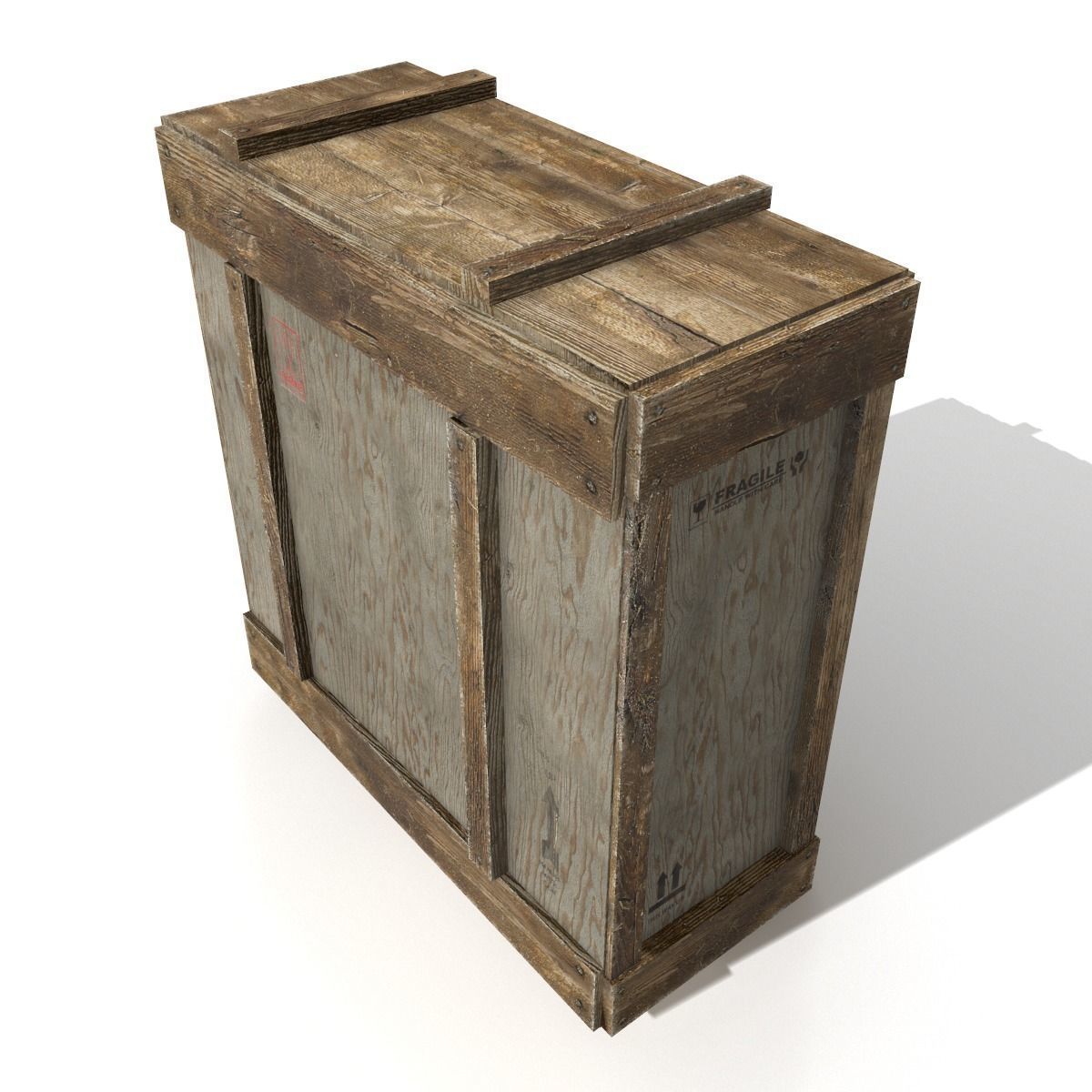 Transport crates Pack 2 PBR Low-poly 3D model_21