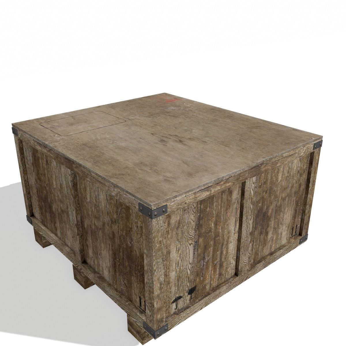 Transport crates Pack 2 PBR Low-poly 3D model_24