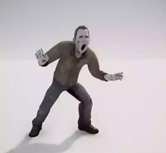 Zombie Male 1 - Animated