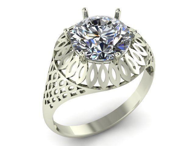 Ring T01402 3D print model_1