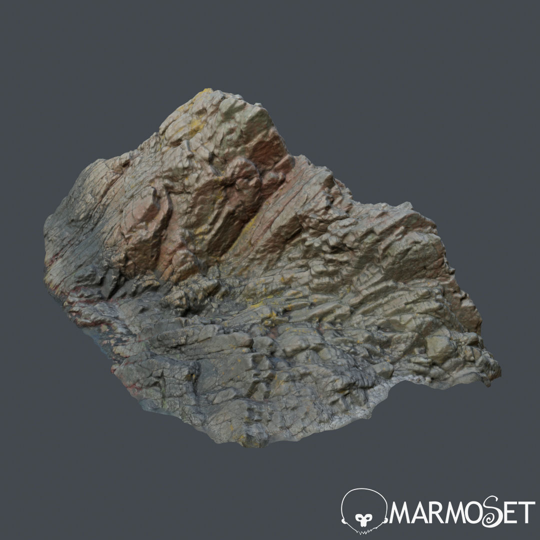 Cliff pack G bundle 3D model_43