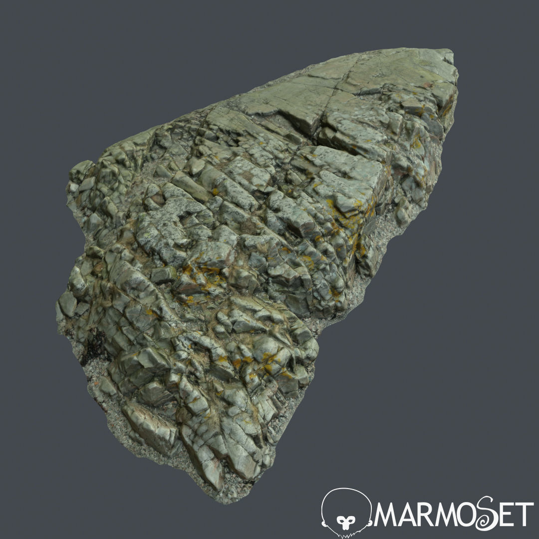 Cliff pack G bundle 3D model_19