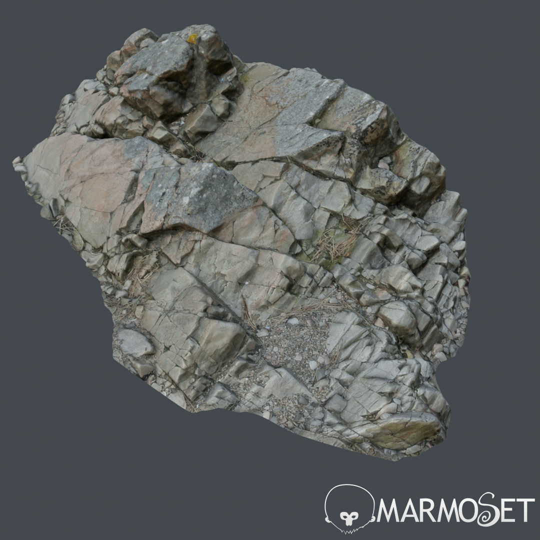 Cliff pack G bundle 3D model_26