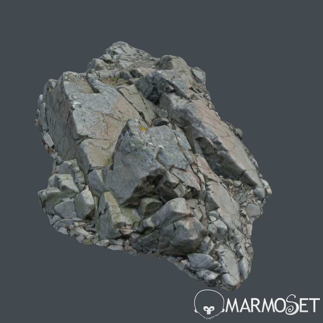 Cliff pack G bundle 3D model_23