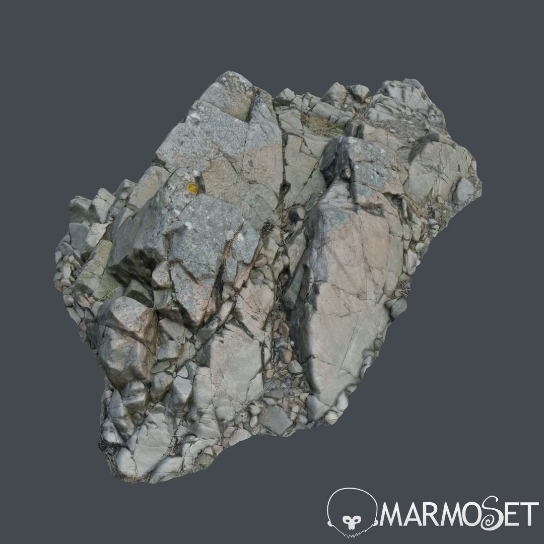 Cliff pack G bundle 3D model_27