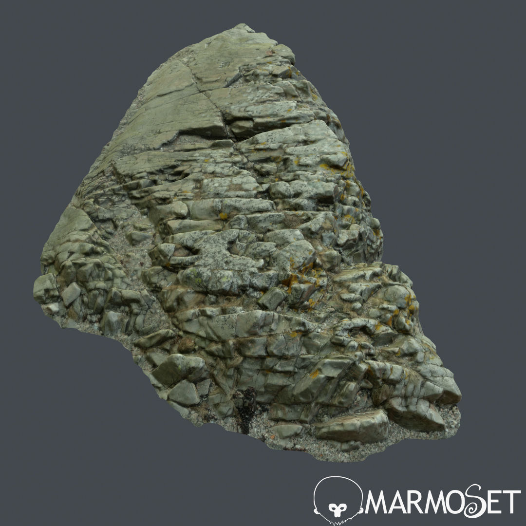Cliff pack G bundle 3D model_17