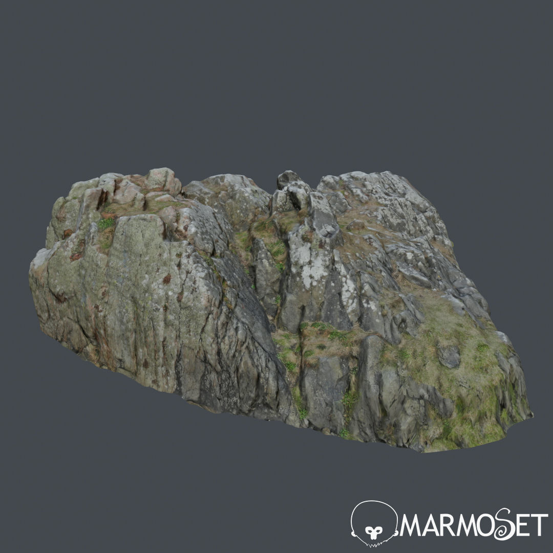 Cliff pack G bundle 3D model_10
