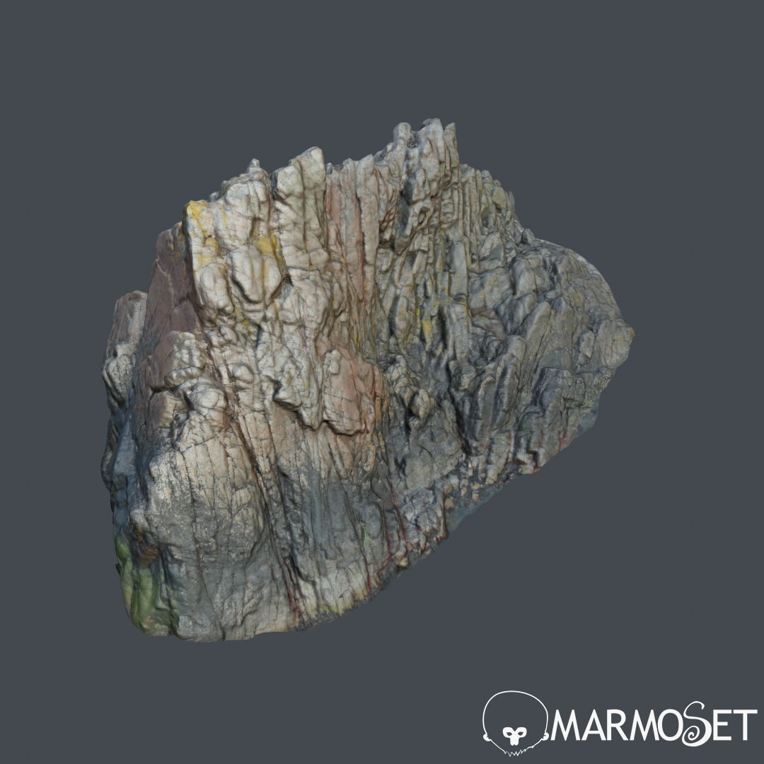 Cliff pack G bundle 3D model_44